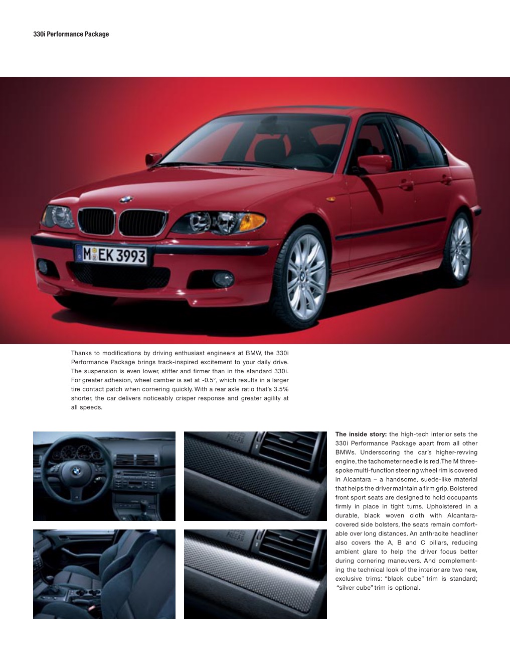 2005 BMW 3-Series Sedan Brochure Page 9
